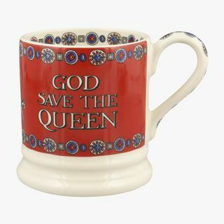 Platynowy Jubileusz Królowej God Save The Queen Mug
