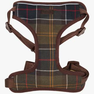 Szelki podróżne dla psa Barbour Classic Tartan