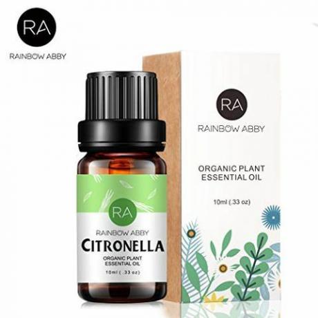 Olejek eteryczny Citronella 10 ml (0,33 uncji) - 100% czysty stopień terapeutyczny do dyfuzora do aromaterapii, masażu, pielęgnacji skóry