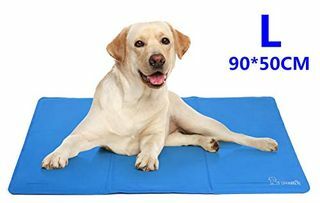 Pecute Dog Cooling Mat Large 90x50cm, Trwała Pet Cool Mat Nietoksyczny żelowy ochraniacz samoprzylepny, idealny dla psów kotów w gorące lato