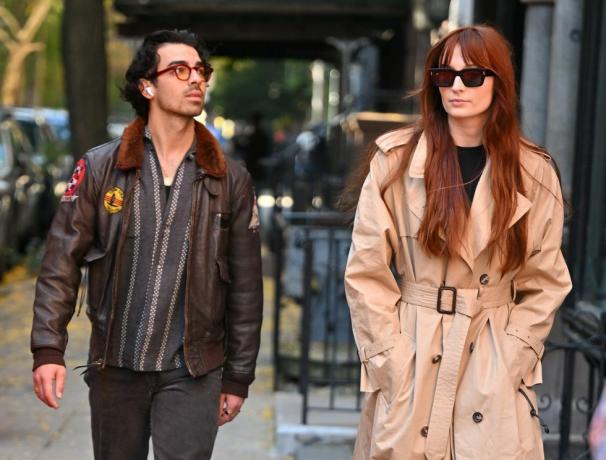 sophie turner i joe jonas w nowym jorku, 3 listopada 2022 r.