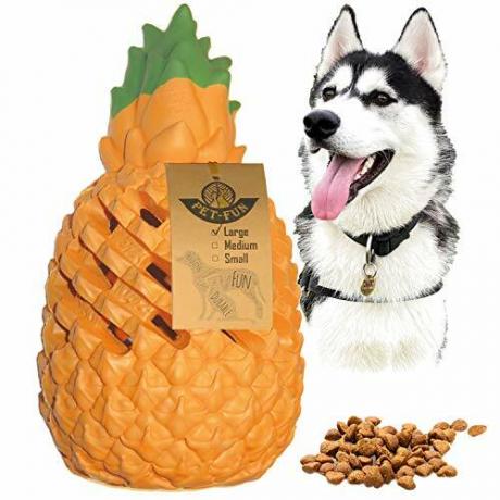 Duży, niezniszczalny ananas Pet-Fun -