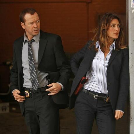 blue bloods Jennifer Esposito Donnie Wahlberg