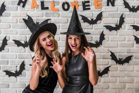 DIY Halloween kostium czarownicy kobiet