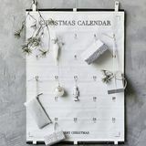 Świąteczny kalendarz materiałowy